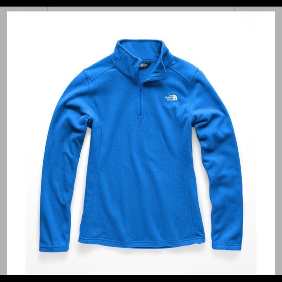 Blue warm long sleeve top - Picture 1 of 9